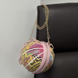 Sac Bandoulière Sphérique Imprimé, Léger, Unique