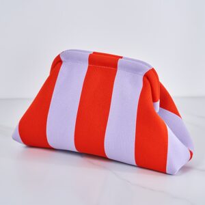 Sac de plage rayé pour femmes