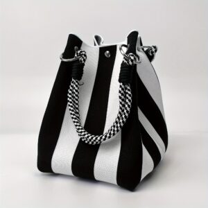 Sac à main vintage multicolore pour femmes - Grand sac fourre-tout