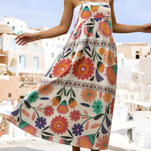Robe grande taille pour femme décontractée